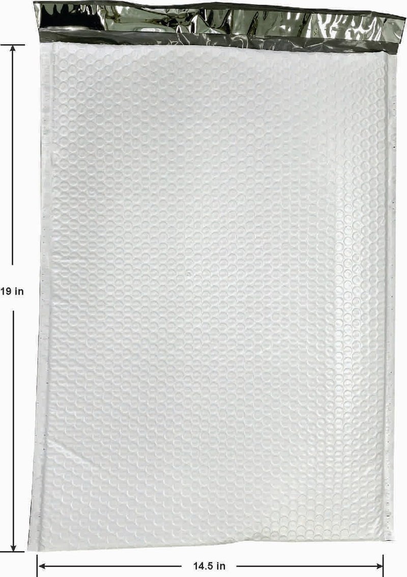 Progo 15 ct #7 Extra Large Poly Bubble Mailers 14.5x19 Inch Bubble Lined Cushioned Poly Mailer. Tear-proof, Water-resistant and Postage-saving Lightweight Shipping Padded Envelopes/Bags. - Image 3